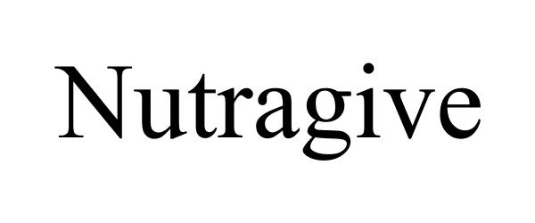 Trademark Logo NUTRAGIVE