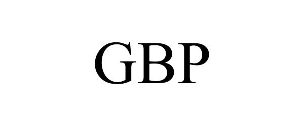 Trademark Logo GBP