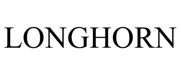 Trademark Logo LONGHORN
