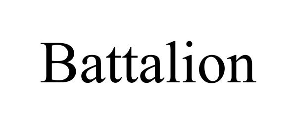 Trademark Logo BATTALION