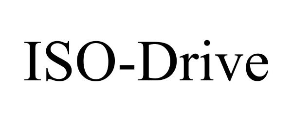 Trademark Logo ISO-DRIVE