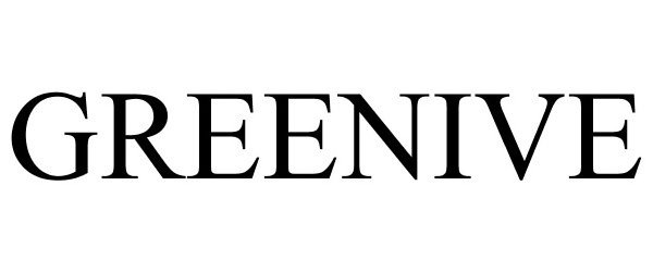 Trademark Logo GREENIVE