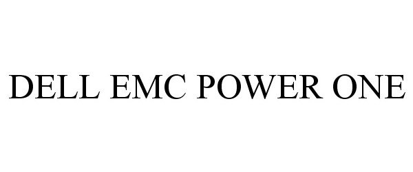 Trademark Logo DELL EMC POWER ONE