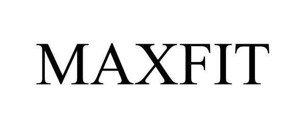 Trademark Logo MAXFIT