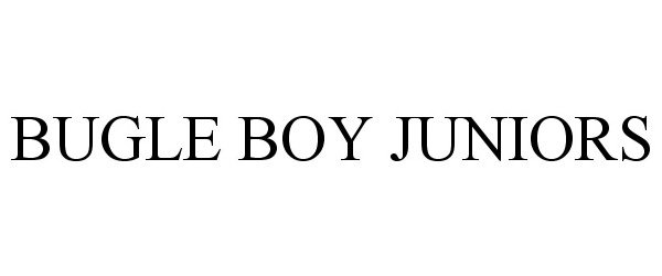 Trademark Logo BUGLE BOY JUNIORS