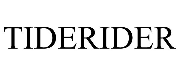 Trademark Logo TIDERIDER