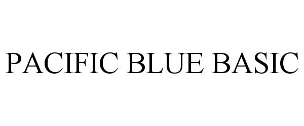 PACIFIC BLUE BASIC