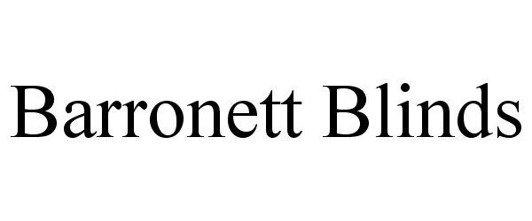  BARRONETT BLINDS