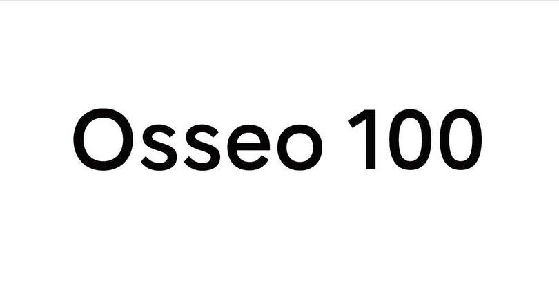 Trademark Logo OSSEO 100