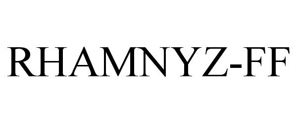 Trademark Logo RHAMNYZ-FF