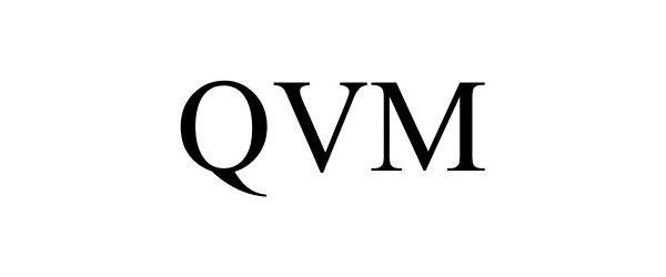 Trademark Logo QVM