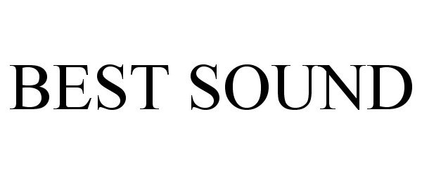 Trademark Logo BEST SOUND