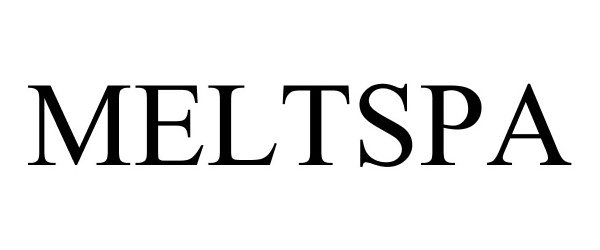 Trademark Logo MELTSPA