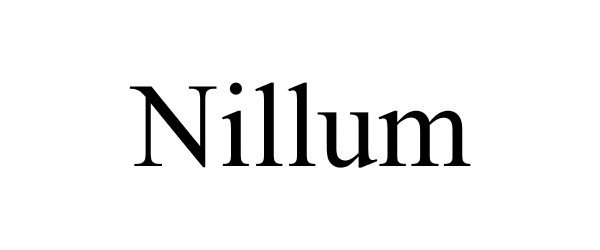 Trademark Logo NILLUM