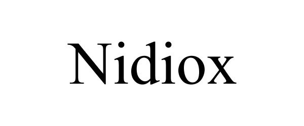 Trademark Logo NIDIOX