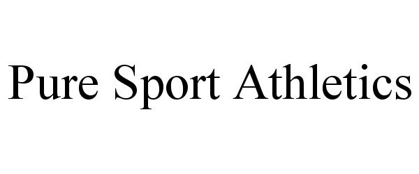 Trademark Logo PURE SPORT ATHLETICS