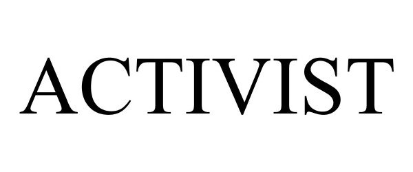 Trademark Logo ACTIVIST