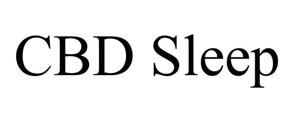  CBD SLEEP