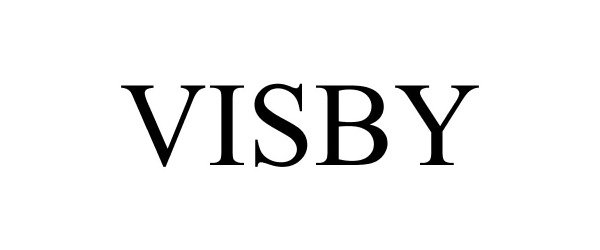 Trademark Logo VISBY