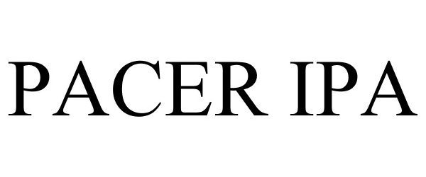 Trademark Logo PACER IPA