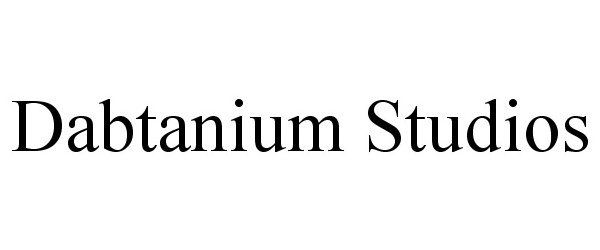 Trademark Logo DABTANIUM STUDIOS