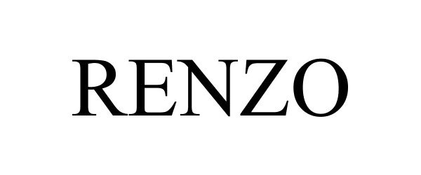 Trademark Logo RENZO