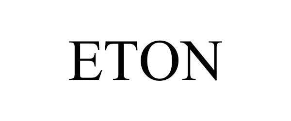 Trademark Logo ETON