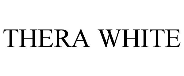 Trademark Logo THERA WHITE