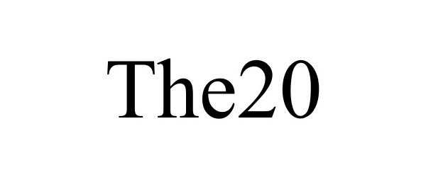 Trademark Logo THE20