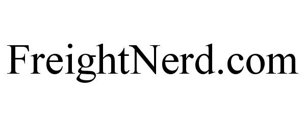 Trademark Logo FREIGHTNERD.COM