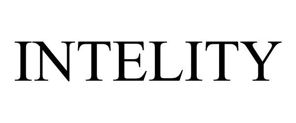 Trademark Logo INTELITY