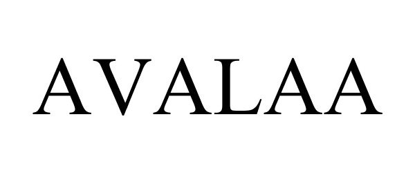 Trademark Logo AVALAA
