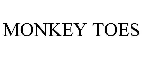 Trademark Logo MONKEY TOES