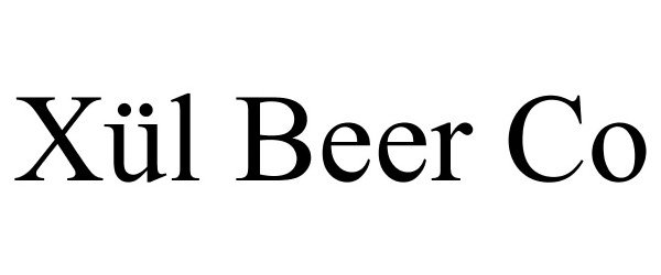 Trademark Logo XÜL BEER CO