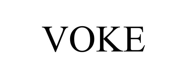 Trademark Logo VOKE