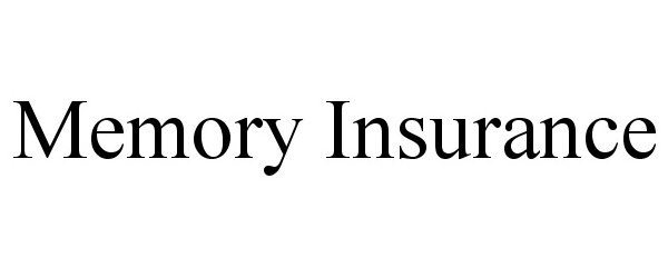 Trademark Logo MEMORY INSURANCE