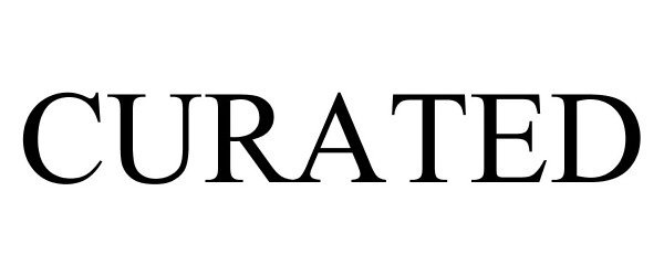 Trademark Logo CURATED