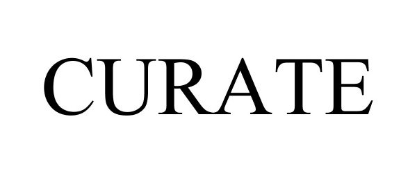 Trademark Logo CURATE