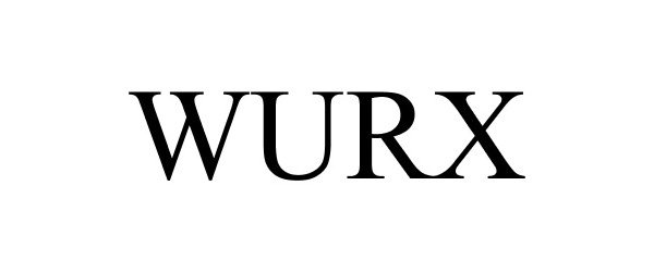 Trademark Logo WURX