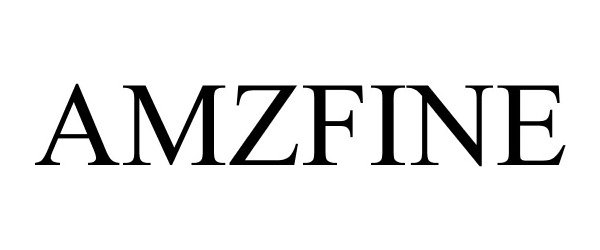 Trademark Logo AMZFINE