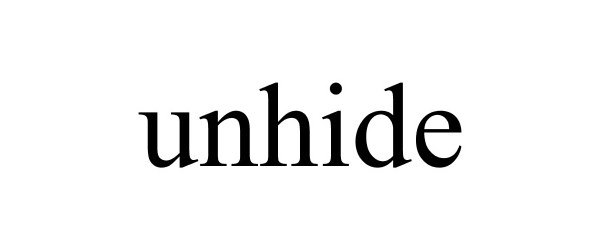 UNHIDE