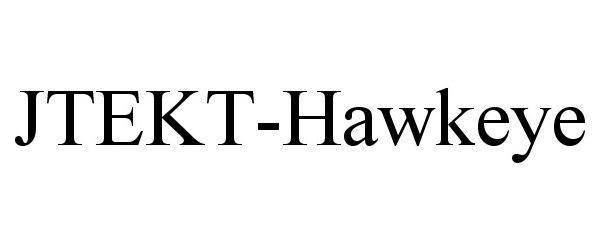 Trademark Logo JTEKT-HAWKEYE