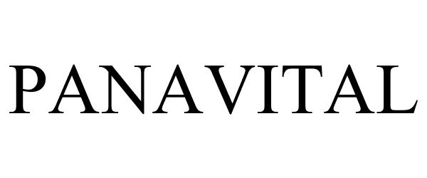 Trademark Logo PANAVITAL