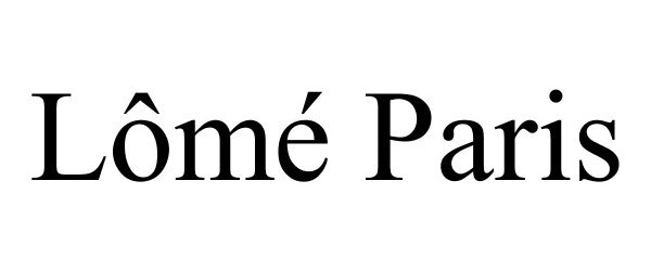 Trademark Logo LÔMÉ PARIS