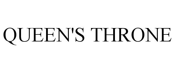 Trademark Logo QUEEN'S THRONE