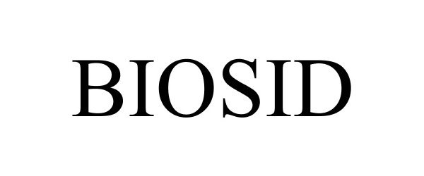 Trademark Logo BIOSID