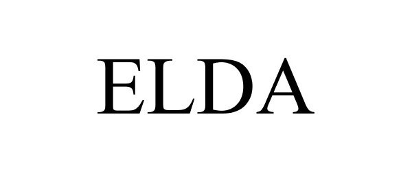Trademark Logo ELDA