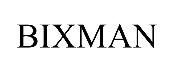 Trademark Logo BIXMAN
