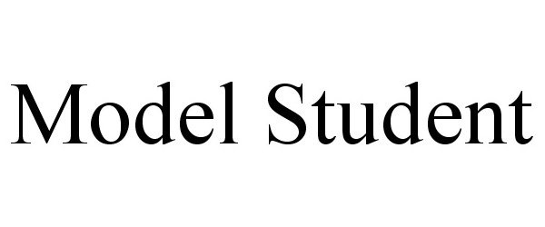 Trademark Logo MODEL STUDENT