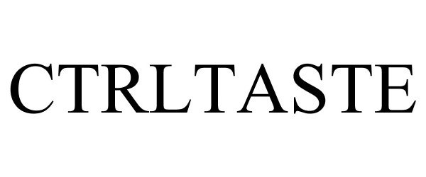 Trademark Logo CTRLTASTE